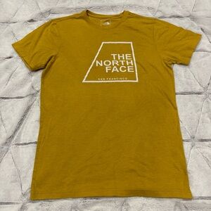 The North Face Mustard Yellow Short Sleeve Tee